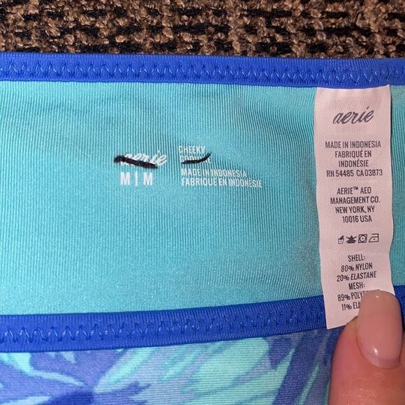 ✨NWOT✨Aerie Mesh Cheeky Bikini Bottom✨ - Picture 3 of 7